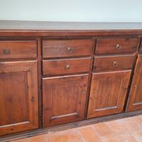 CREDENZA  - CASSETTIERA - MADIA IN CASTAGNO