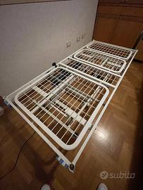 Letto da Degenza Elettrico Regolabile Testa Piedi