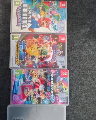 Nintendo Switch giochi assortiti