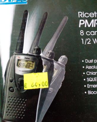 coppia Ricetrasmettitori K2 PMR446