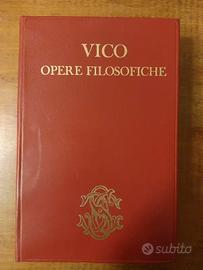 Opere filosofiche Vico Sansoni - Libro raro