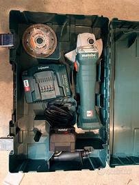smerigliatrice angolare metabo w18 L9