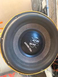 Subwoofer groundzero da riparare 4500 rms