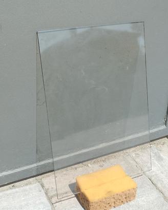 Vetro ceramico per stufe e caminetti 42x29cm