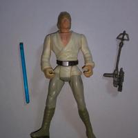 Action Figure Luke Skywalker Star Wars con 2 armi