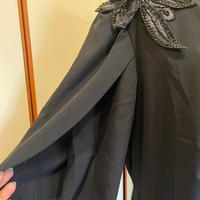 Abito sartoriale in seta vintage