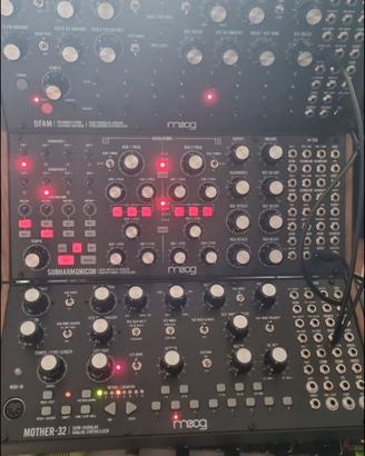 Moog mother 32, Dfam, subharmonicon