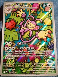 CARTA Pokemon ultra rara 