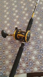 canna da pesca per traina professionale