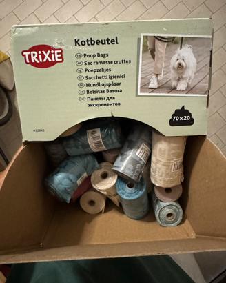 Sacchetti Rifiuti Cani - 70 rotoli x 20 sacchetti