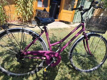 Bicicletta city bike donna