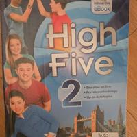 libro testo scolastico " High five 2"