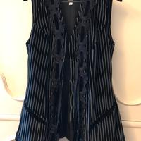 gilet in velluto Raniero Gattinoni tg 42