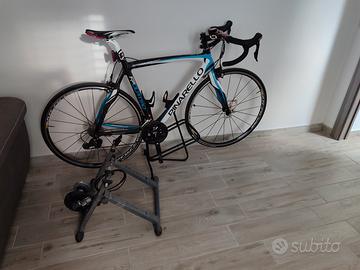 Pinarello da corsa con Rulli