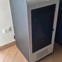 Stufa a pellet ventilata 8 Kw Nuova.