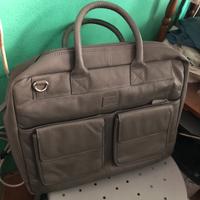 Borsa da viaggio in pelle con tracolla I Cartai