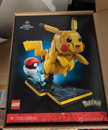 Lego Pikachu and Poke Ball