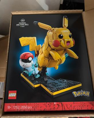 Lego Pikachu and Poke Ball