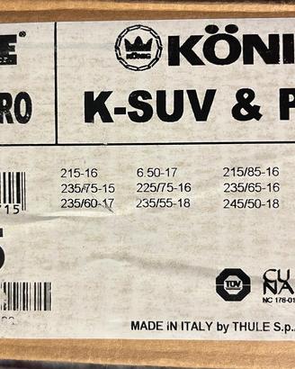 Catene da neve XG-12 Pro 245 12mm - KONIG