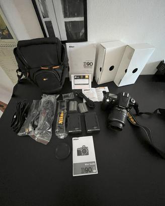 Reflex Nikon D90 Kit Completo - 13096 scatti