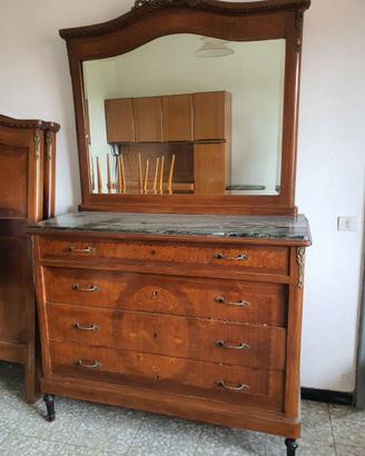 Camera da letto completa in legno