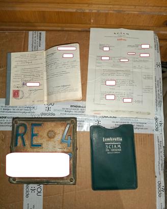 ricambi originali lambretta innocenti li 125