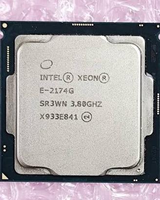 Processore Intel Xeon E3 2174g 4core 8thread