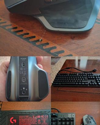 Mouse MX 1 ssrie e Tastiera G413 carbon