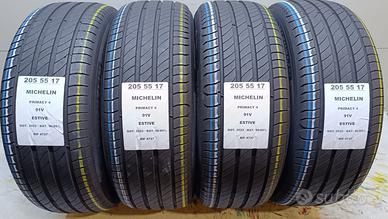 4 GOMME 205 55 17 MICHELIN RIF4737