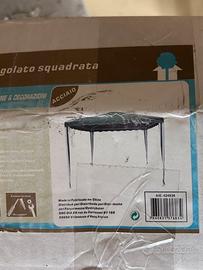 Gazebo 3X3 MT ACCIAIO/POLIESTERE