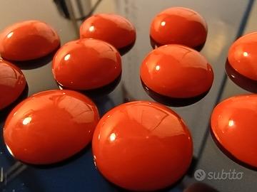 Cabochon corallo mediterraneo