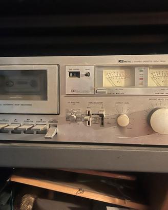 Registratore a cassette impianto Hifi Aiwa vintage