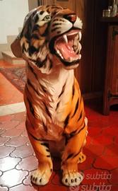Tigre in ceramica italiana vintage (anni ’60-’70)
