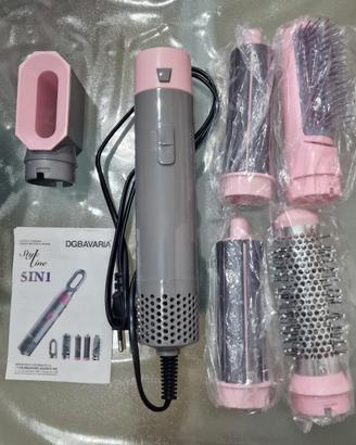 Asciugacapelli Air style 5 in 1 con accessori 