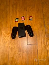 Nintendo Switch + 3 giochi originali + Joy‑Congrip