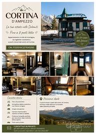 Cortina d'Ampezzo - Appartamento 6/8 posti letto
