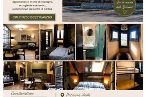 Cortina d'Ampezzo - Appartamento 6/8 posti letto