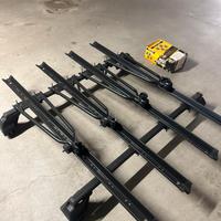 Barre portatutto audi a6 C7 avant con 4 portabici