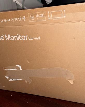 monitor ultrawide curvo lg ,34 pollici 