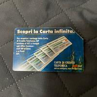 Scheda telefonica rara
