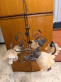 Lampadario da 5 lumi