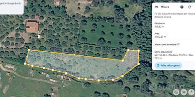Terreno agricolo panoramico C/da Fiumara Caronia