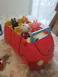 set Peppa pig macchina e giochi 