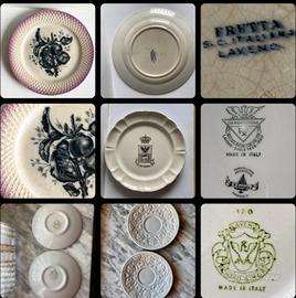 Guido Andlovitz 4 porcellane Laveno Richard Ginori