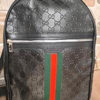 Zaino GG nero unisex 