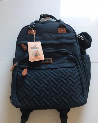 Zaino Mamma Fasciatoio blu