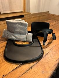 BABY SET STOKKE CON VASSOIO E CUSCINO