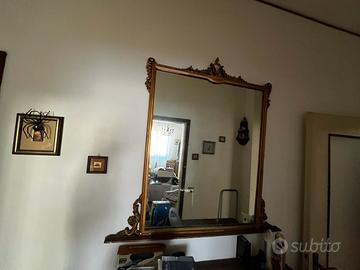 Specchiera antica vintage specchio