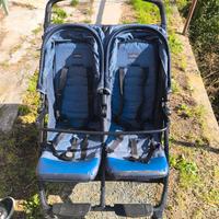 Passeggino trio gemellare Peg Perego + Basi ifosix