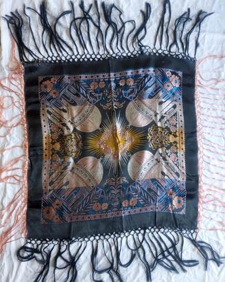 Raro Foulard Souvenir WWII anni '40
